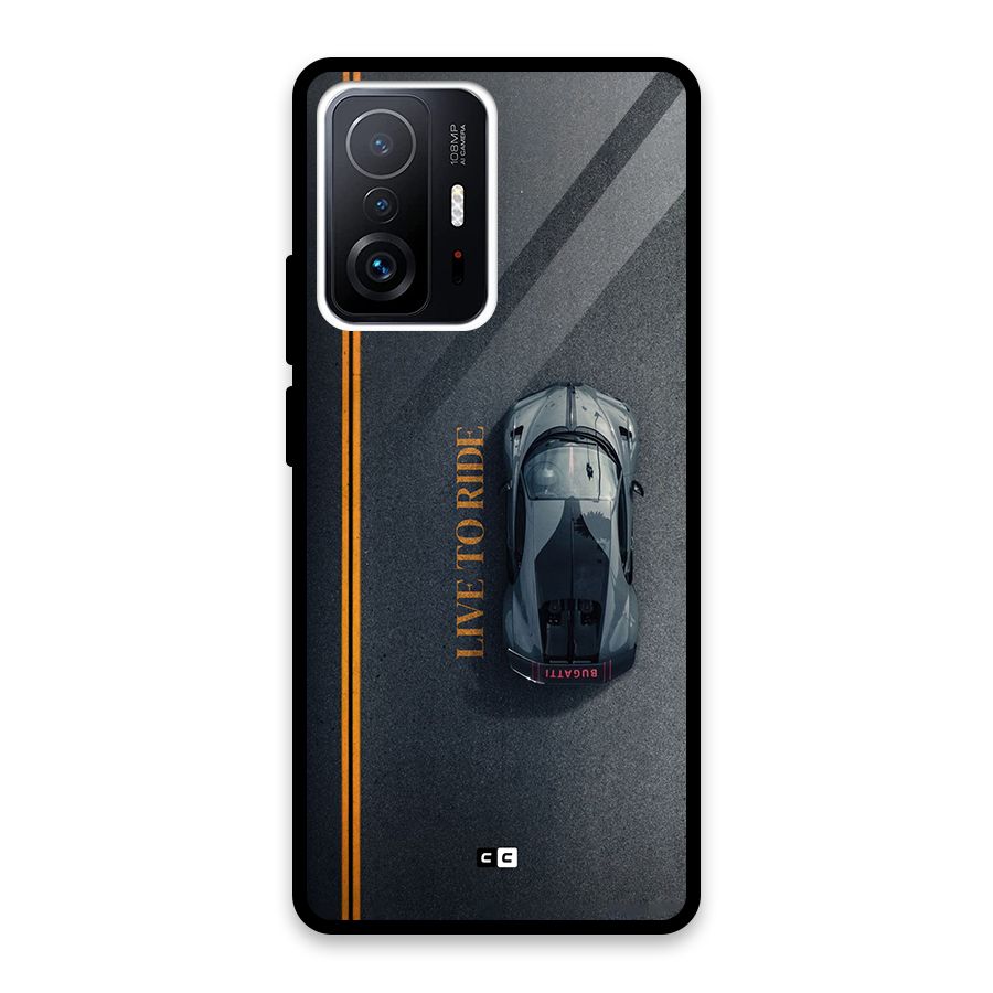 Live To Ride Glass Back Case for Xiaomi 11T Pro