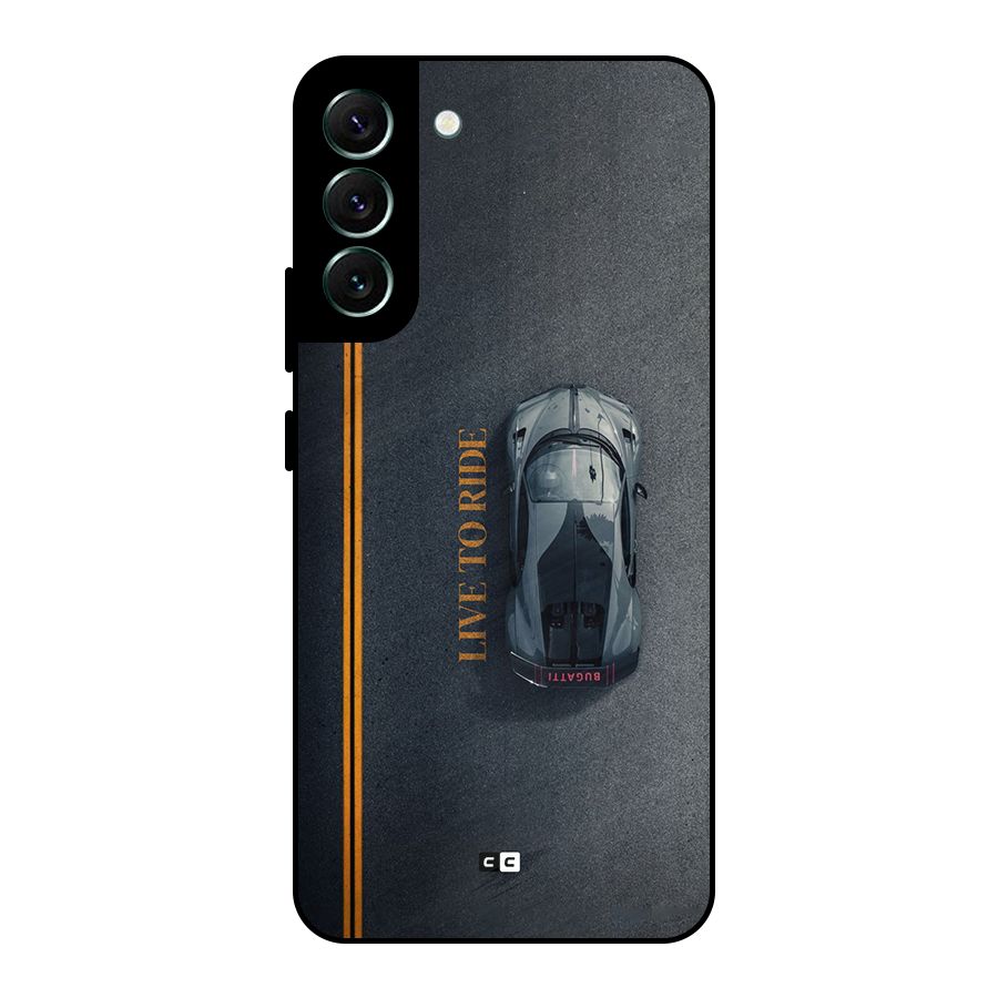 Live To Ride Metal Back Case for Galaxy S22 Plus 5G