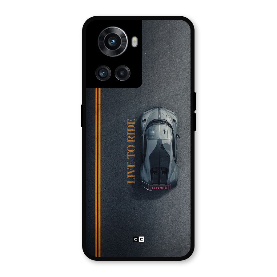 Live To Ride Metal Back Case for OnePlus 10R