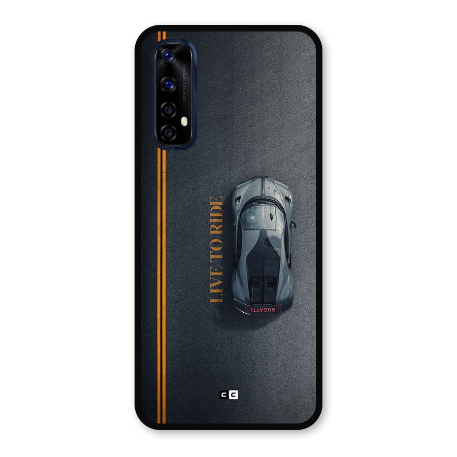 Live To Ride Metal Back Case for Realme Narzo 20 Pro