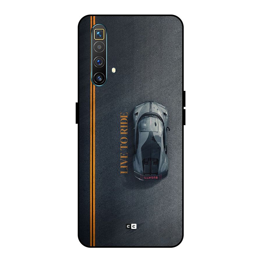 Live To Ride Metal Back Case for Realme X3
