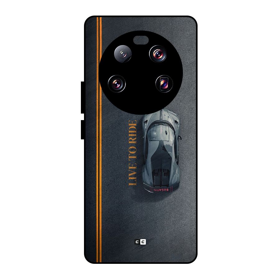 Live To Ride Metal Back Case for Xiaomi 13 Ultra