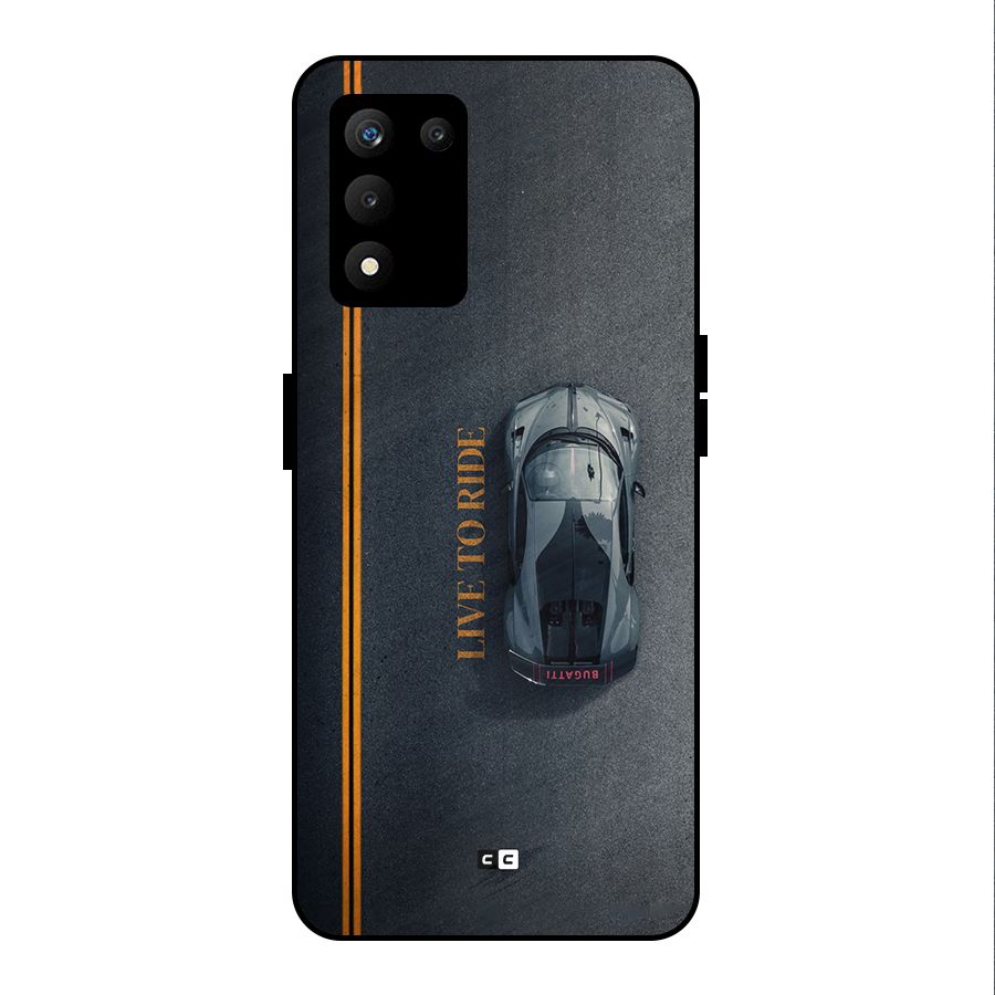 Live To Ride Metal Back Case for realme 9 5G SE