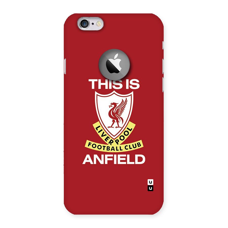 LiverPool Anfield Back Case for iPhone 6 Logo Cut