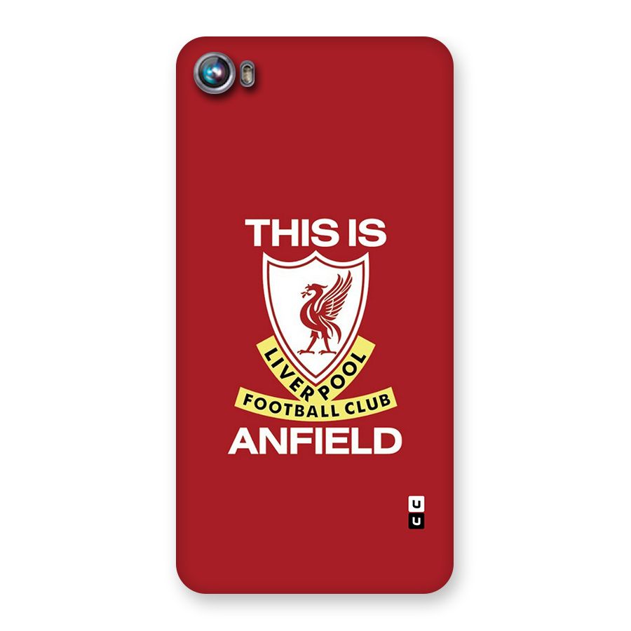 LiverPool Anfield Back Case for Canvas Fire 4 (A107)