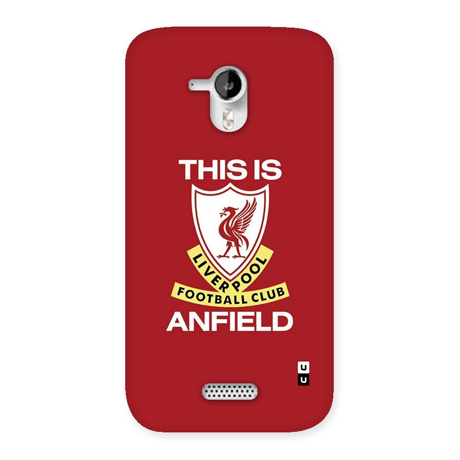 LiverPool Anfield Back Case for Canvas HD A116