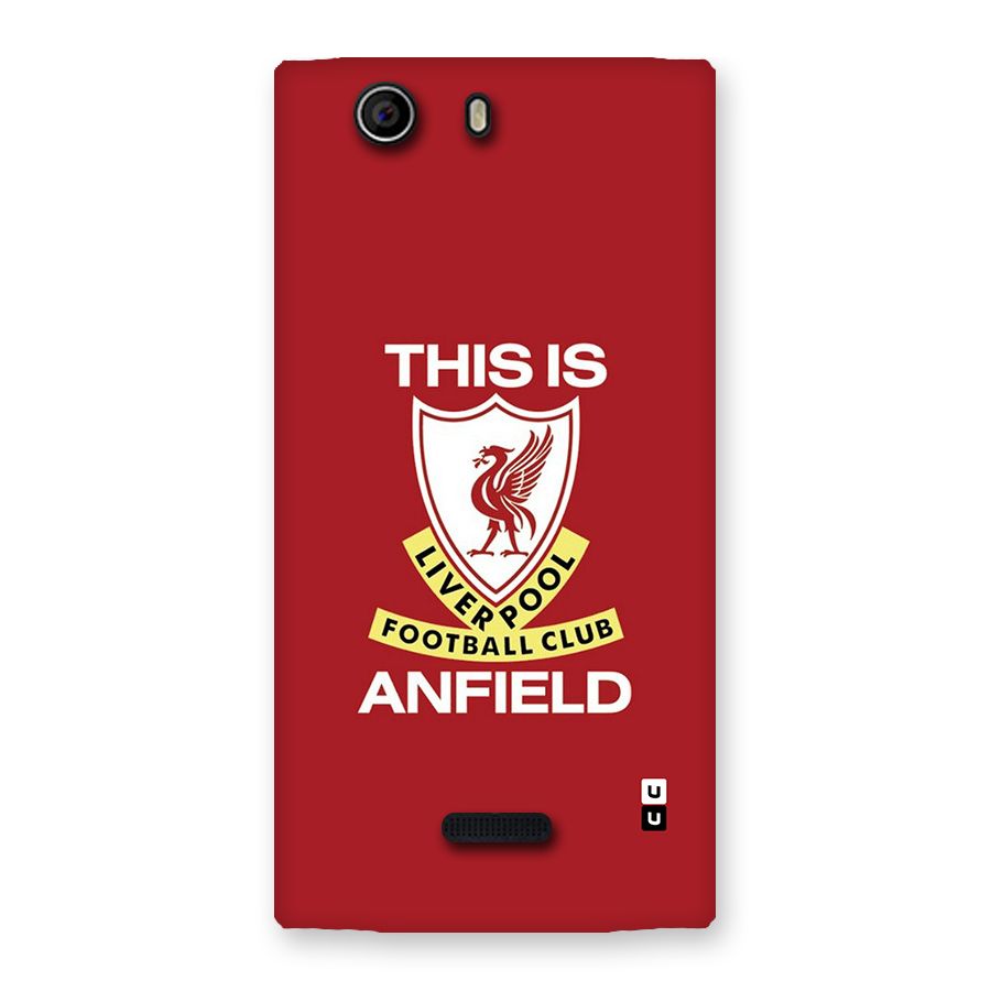 LiverPool Anfield Back Case for Canvas Nitro 2 E311