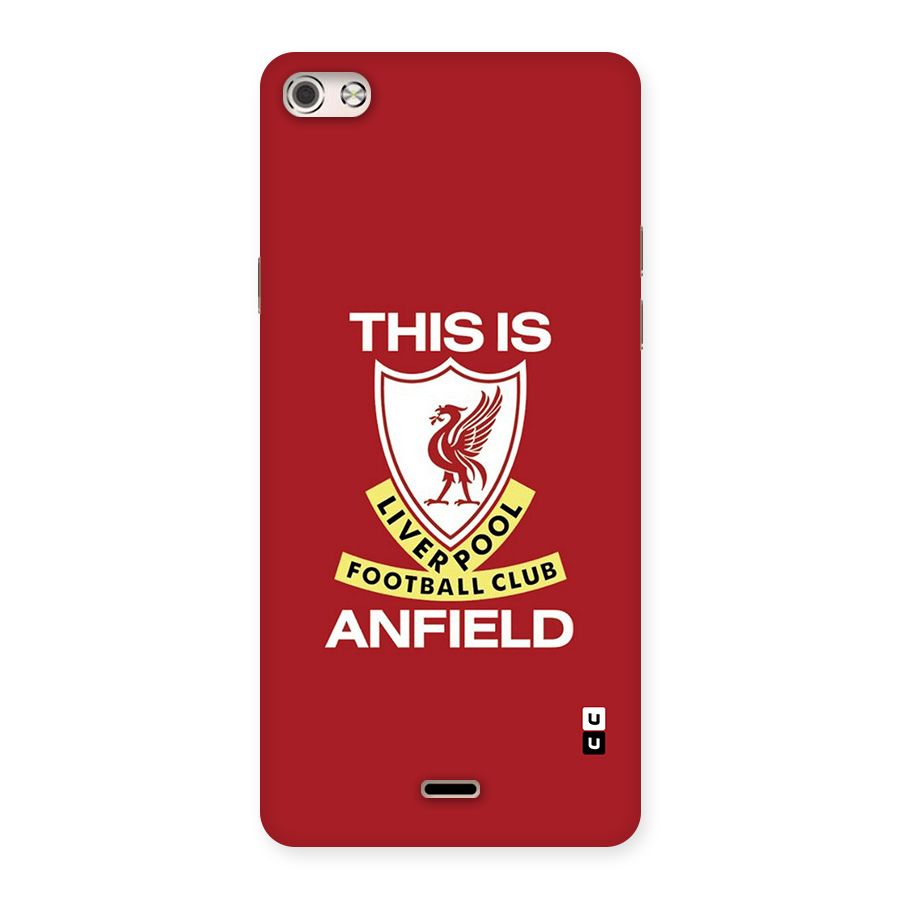 LiverPool Anfield Back Case for Canvas Silver 5