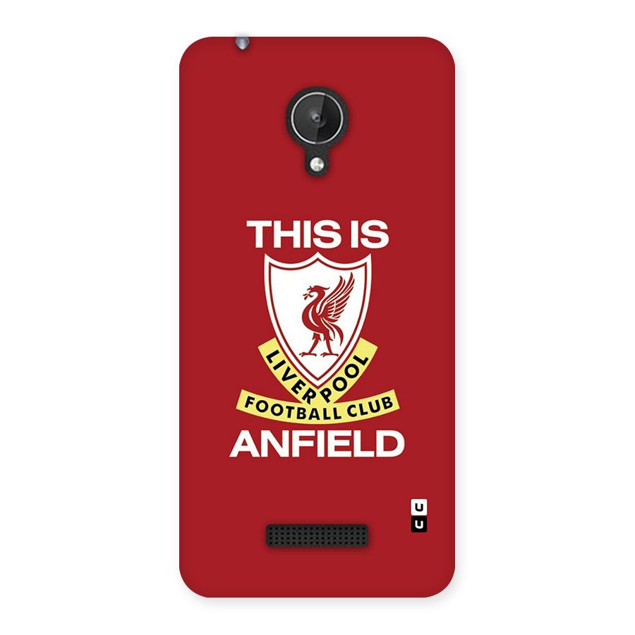 LiverPool Anfield Back Case for Canvas Spark Q380