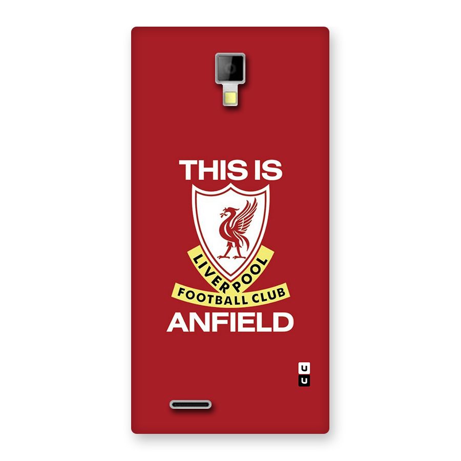 LiverPool Anfield Back Case for Canvas Xpress A99