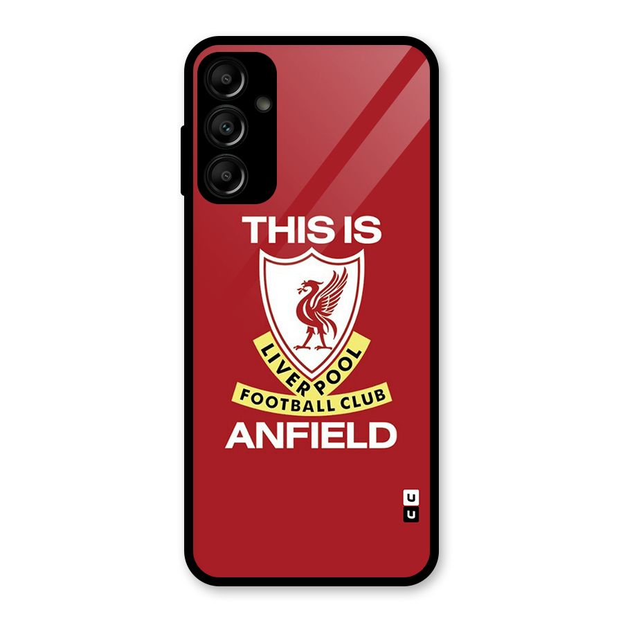 LiverPool Anfield Glass Back Case for Galaxy A14 5G