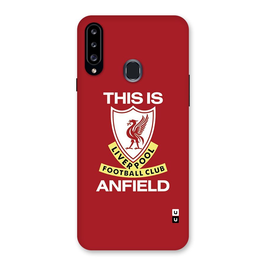 LiverPool Anfield Back Case for Galaxy A20s