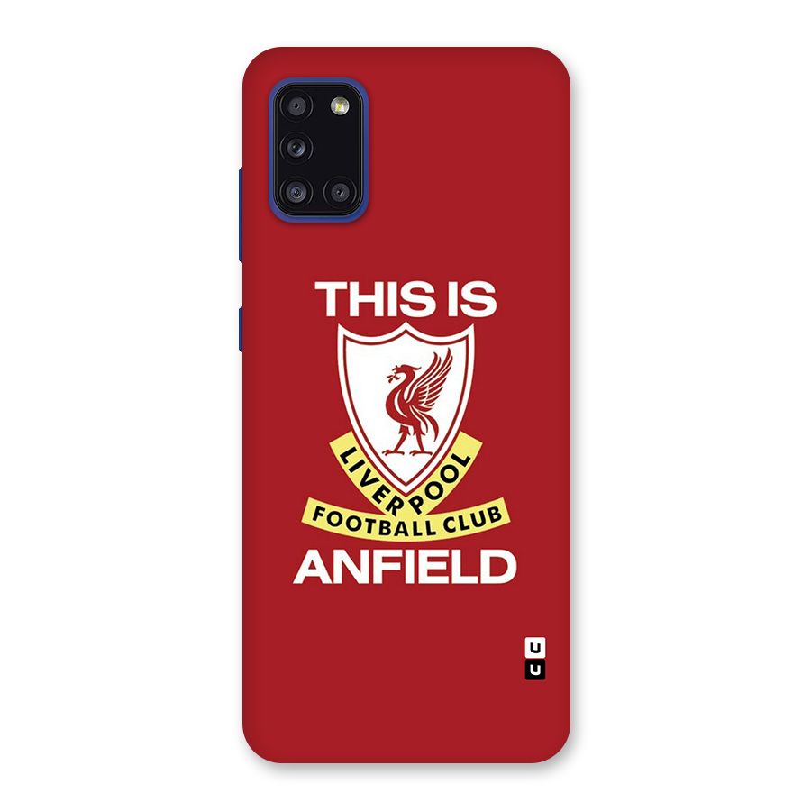 LiverPool Anfield Back Case for Galaxy A31