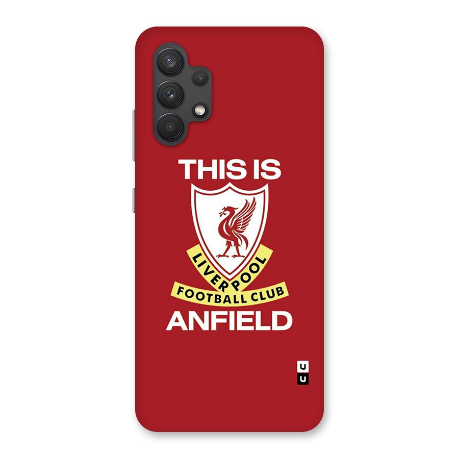 LiverPool Anfield Glass Back Case for Galaxy A32