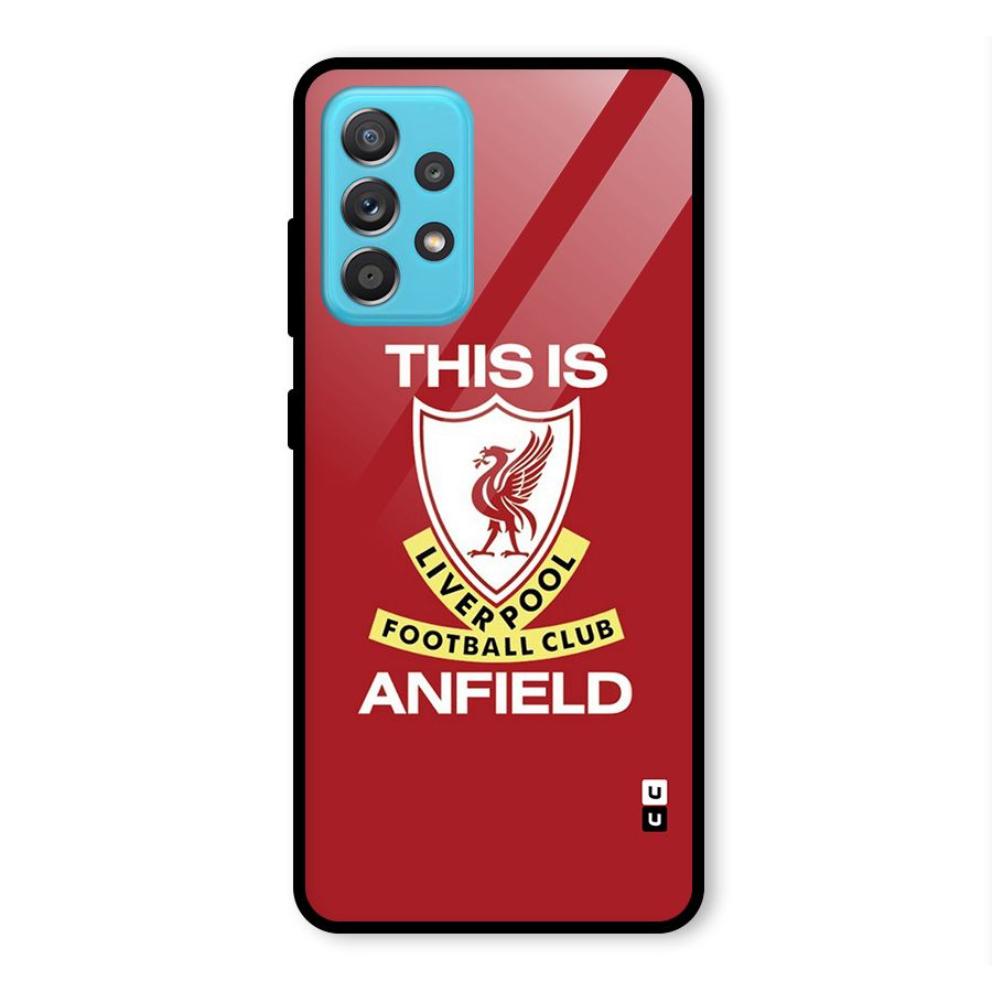 LiverPool Anfield Glass Back Case for Galaxy A52