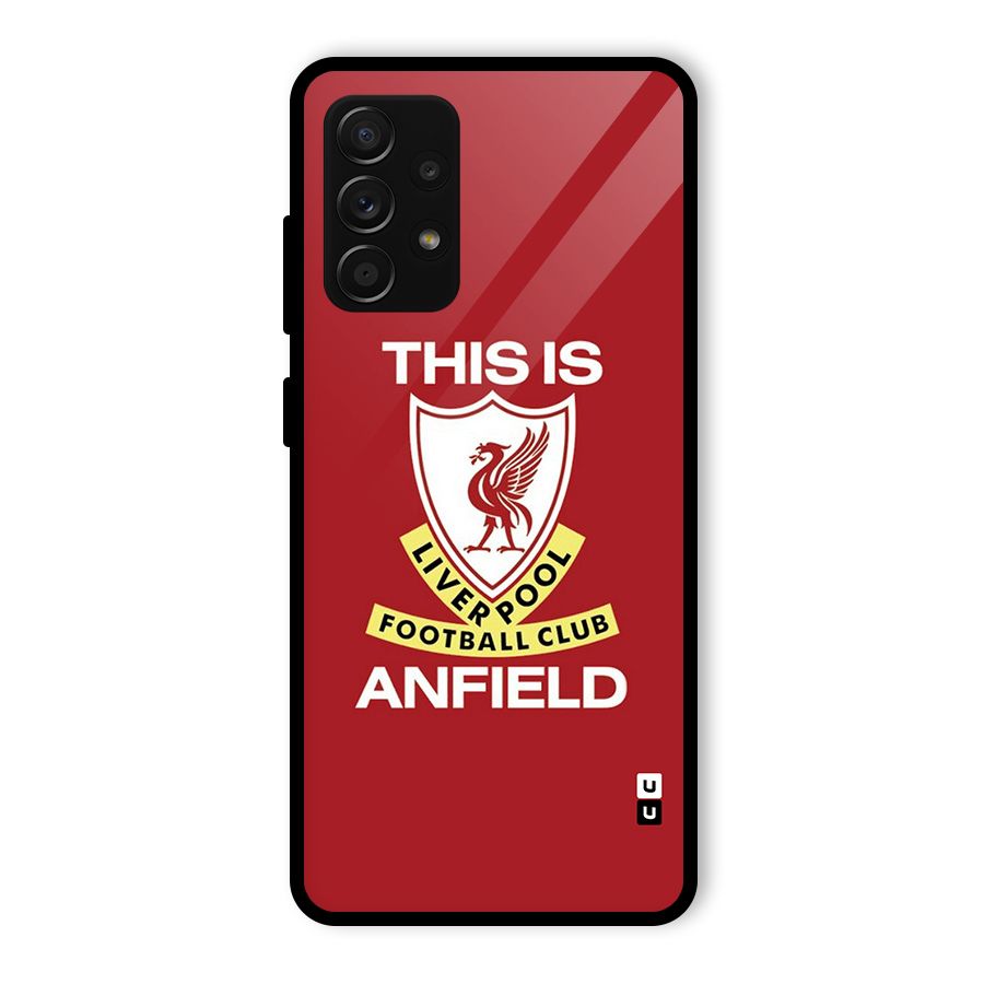 LiverPool Anfield Glass Back Case for Galaxy A53 5G