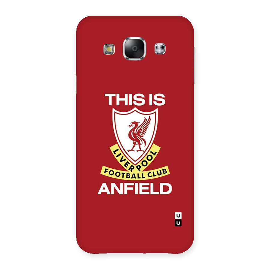 LiverPool Anfield Back Case for Galaxy E5