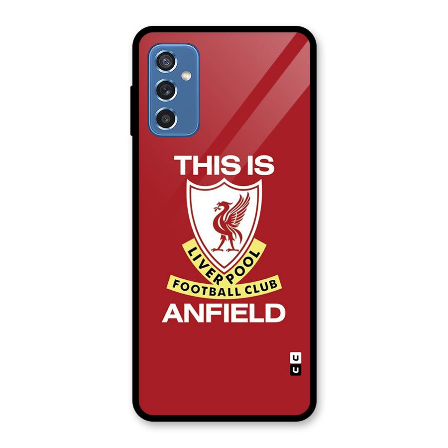 LiverPool Anfield Glass Back Case for Galaxy M52 5G
