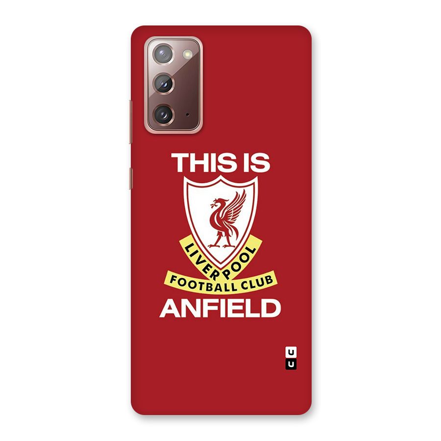 LiverPool Anfield Back Case for Galaxy Note 20