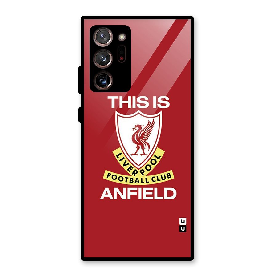 LiverPool Anfield Glass Back Case for Galaxy Note 20 Ultra 5G