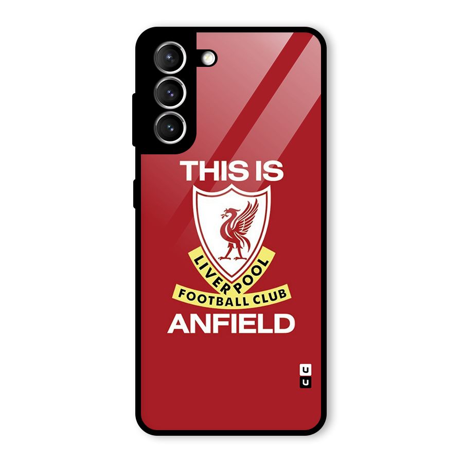 LiverPool Anfield Glass Back Case for Galaxy S21 5G