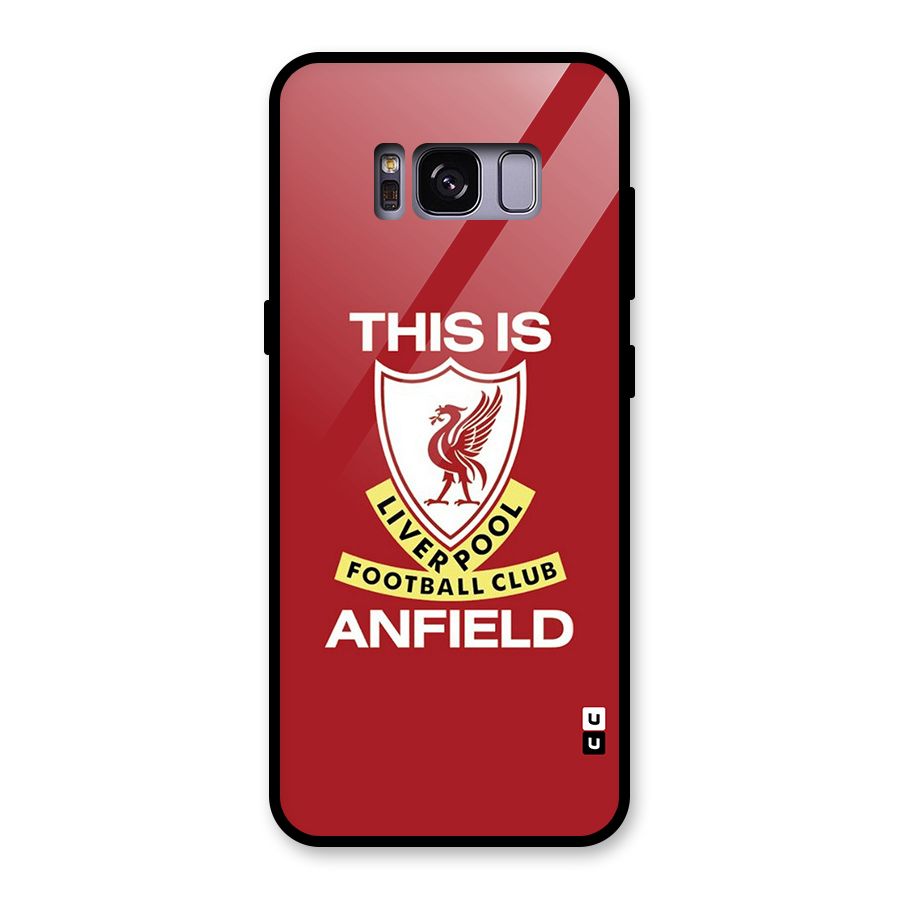 LiverPool Anfield Glass Back Case for Galaxy S8