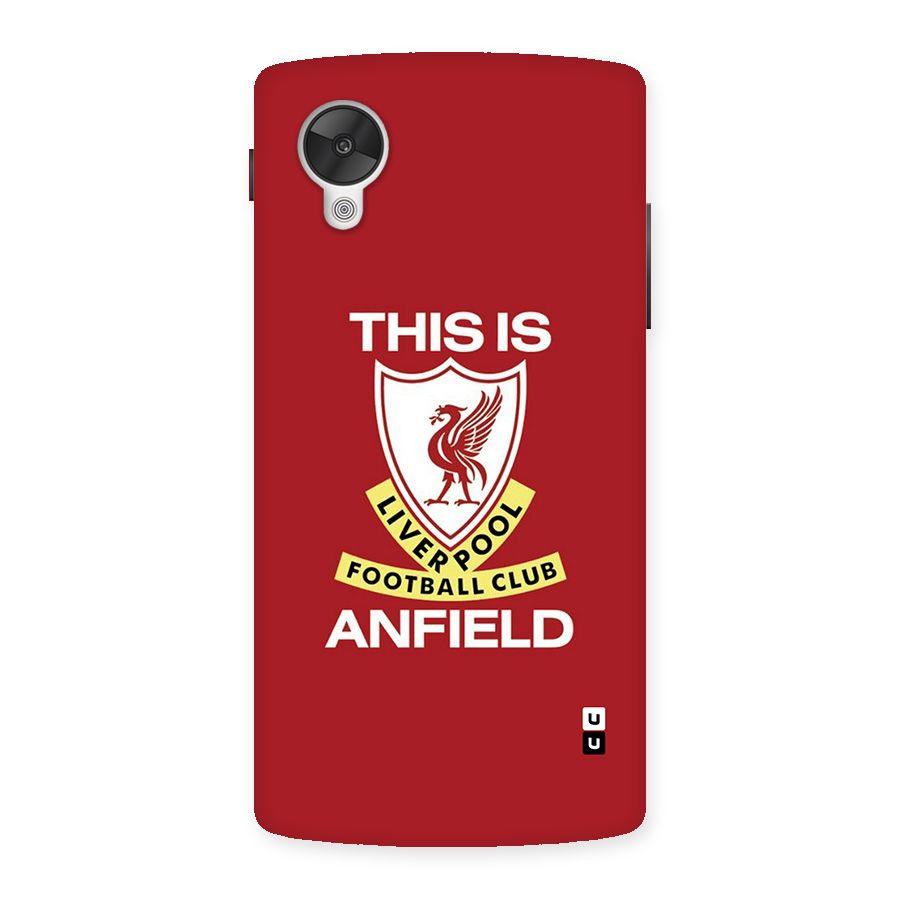 LiverPool Anfield Back Case for Google Nexus 5