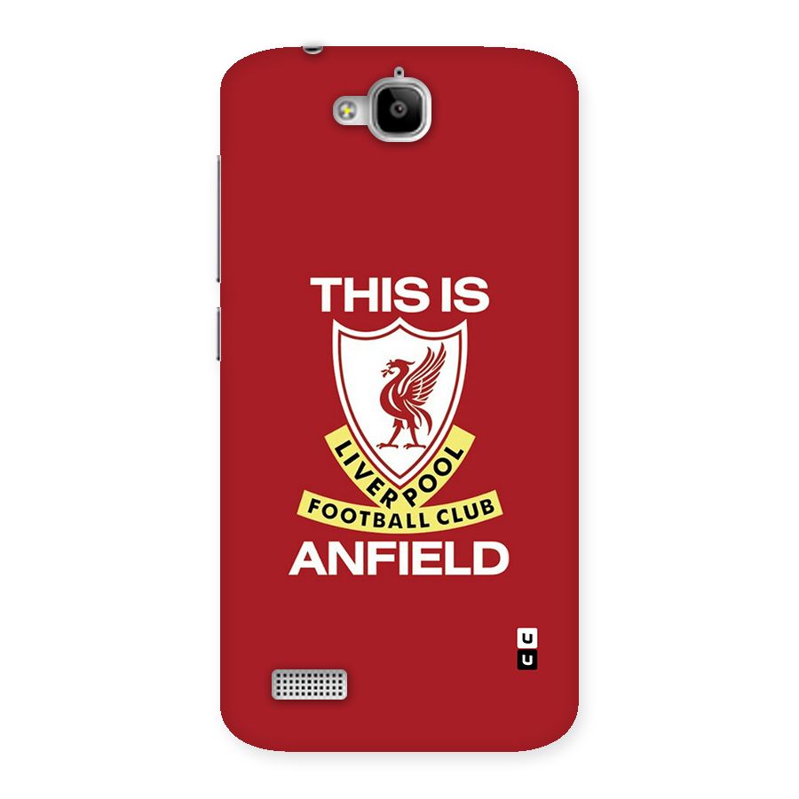 LiverPool Anfield Back Case for Honor Holly