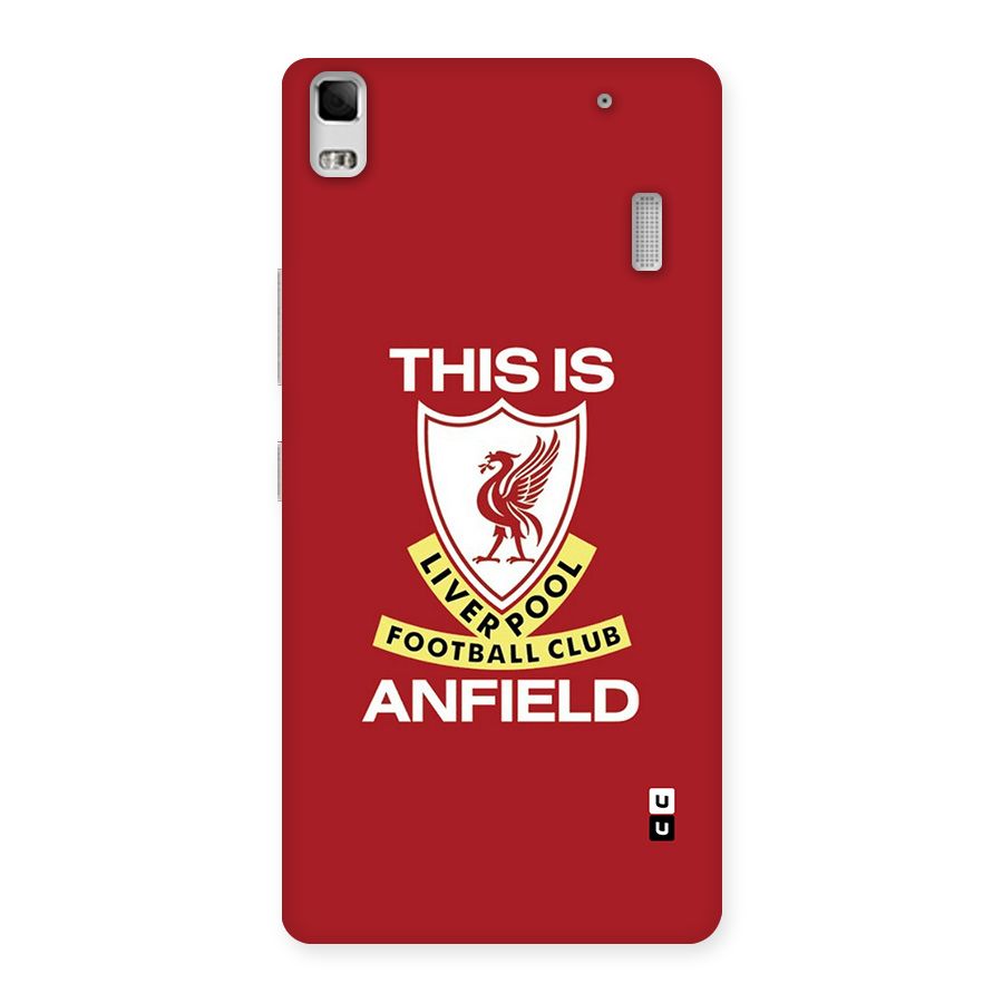 LiverPool Anfield Back Case for Lenovo K3 Note