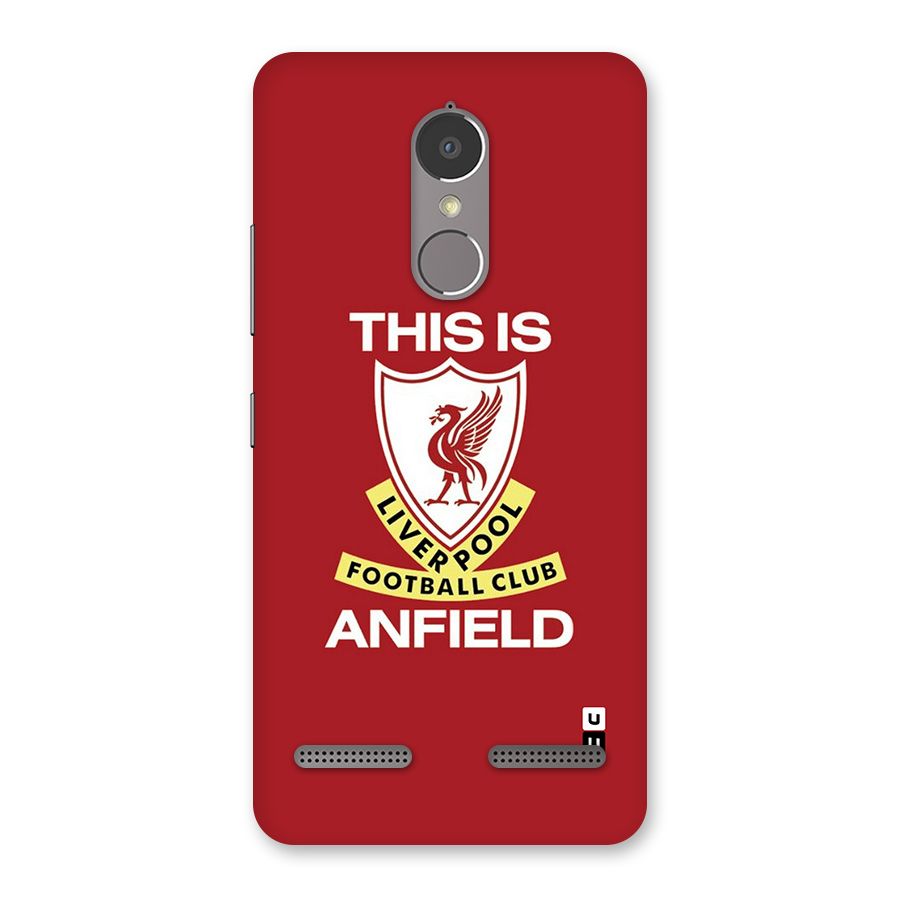LiverPool Anfield Back Case for Lenovo K6