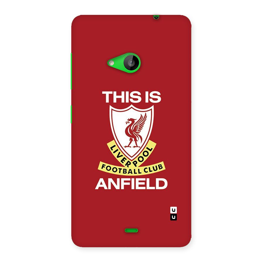 LiverPool Anfield Back Case for Lumia 535