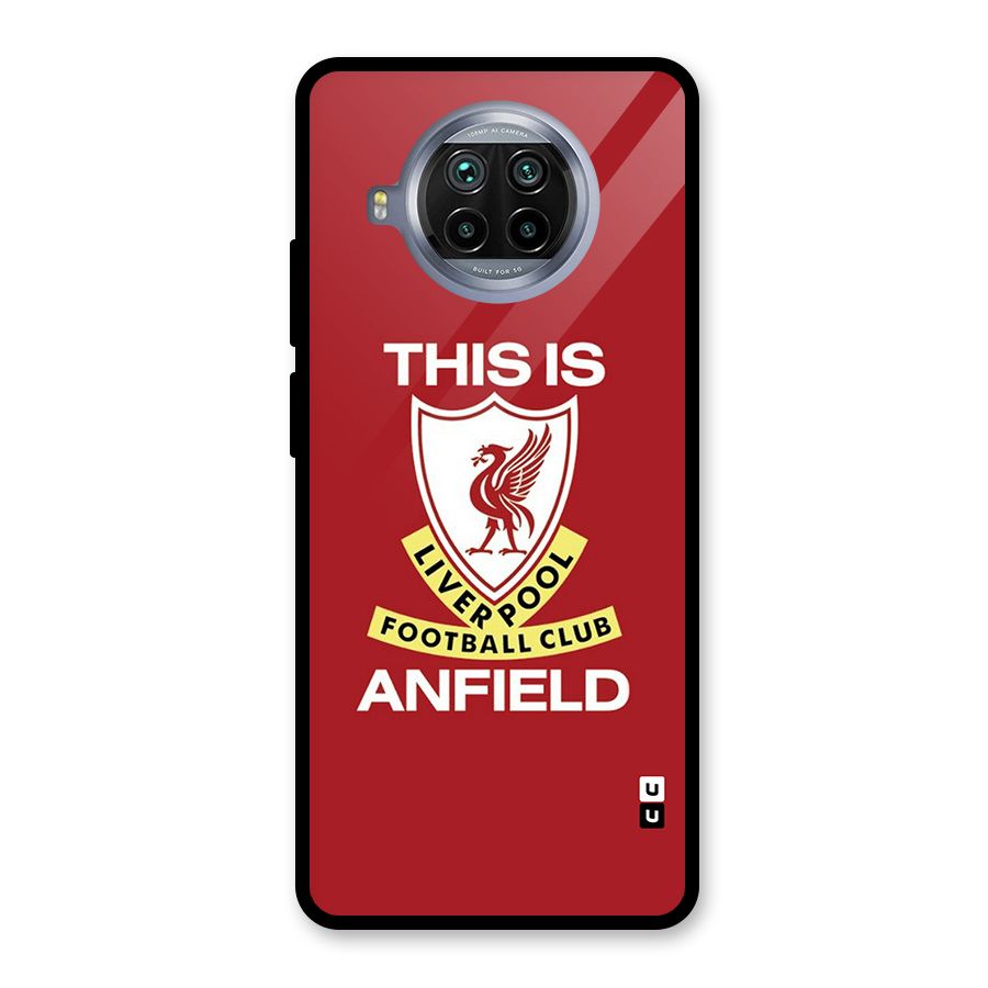 LiverPool Anfield Glass Back Case for Mi 10i