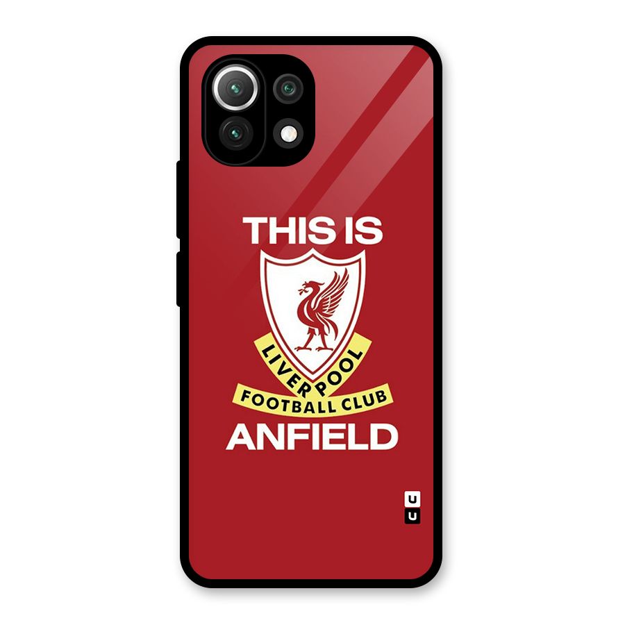 LiverPool Anfield Glass Back Case for Mi 11 Lite NE 5G
