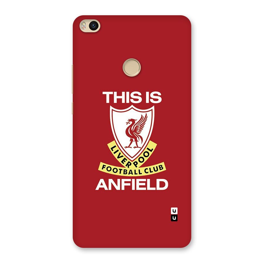 LiverPool Anfield Back Case for Mi Max 2