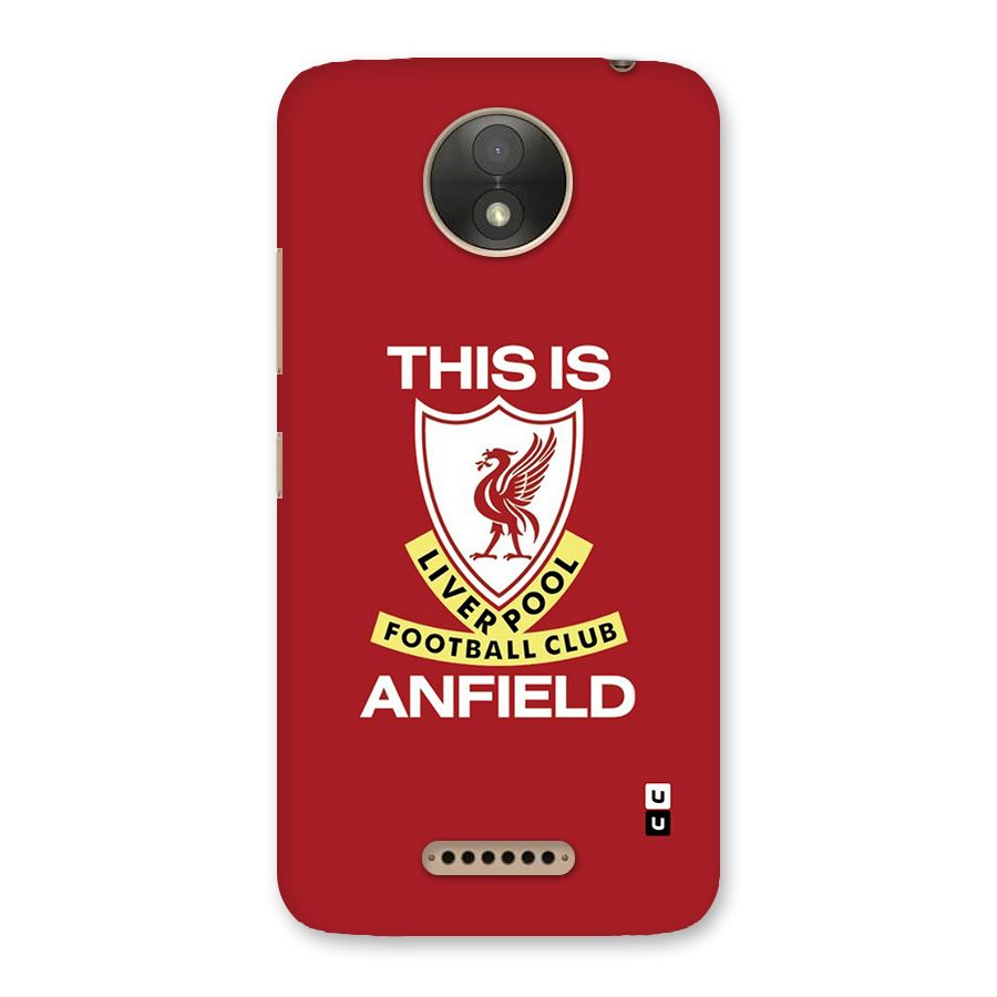 LiverPool Anfield Back Case for Moto C Plus