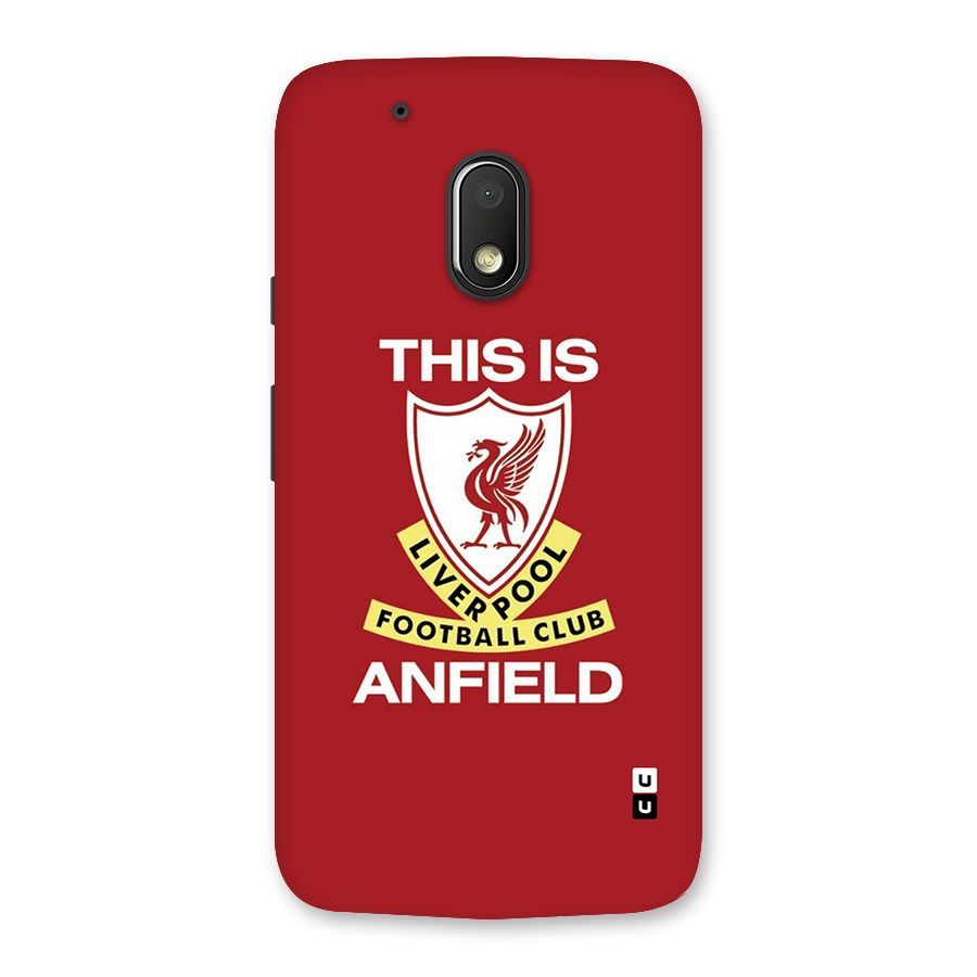 LiverPool Anfield Back Case for Moto G4 Play