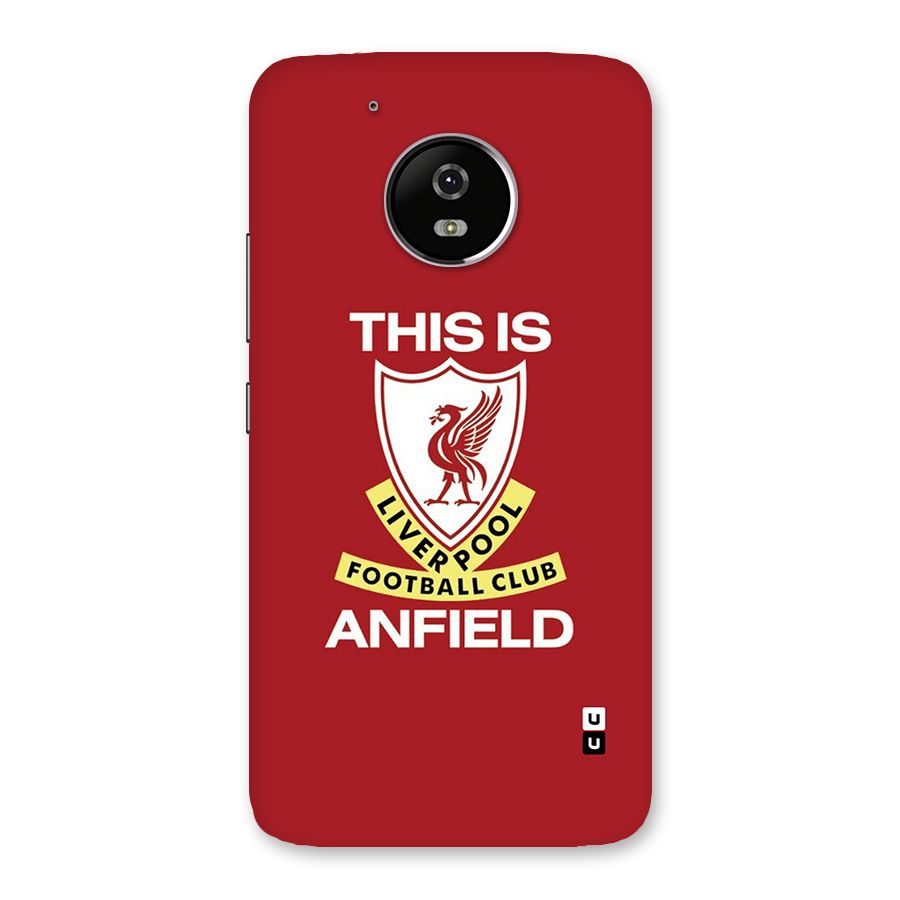 LiverPool Anfield Back Case for Moto G5