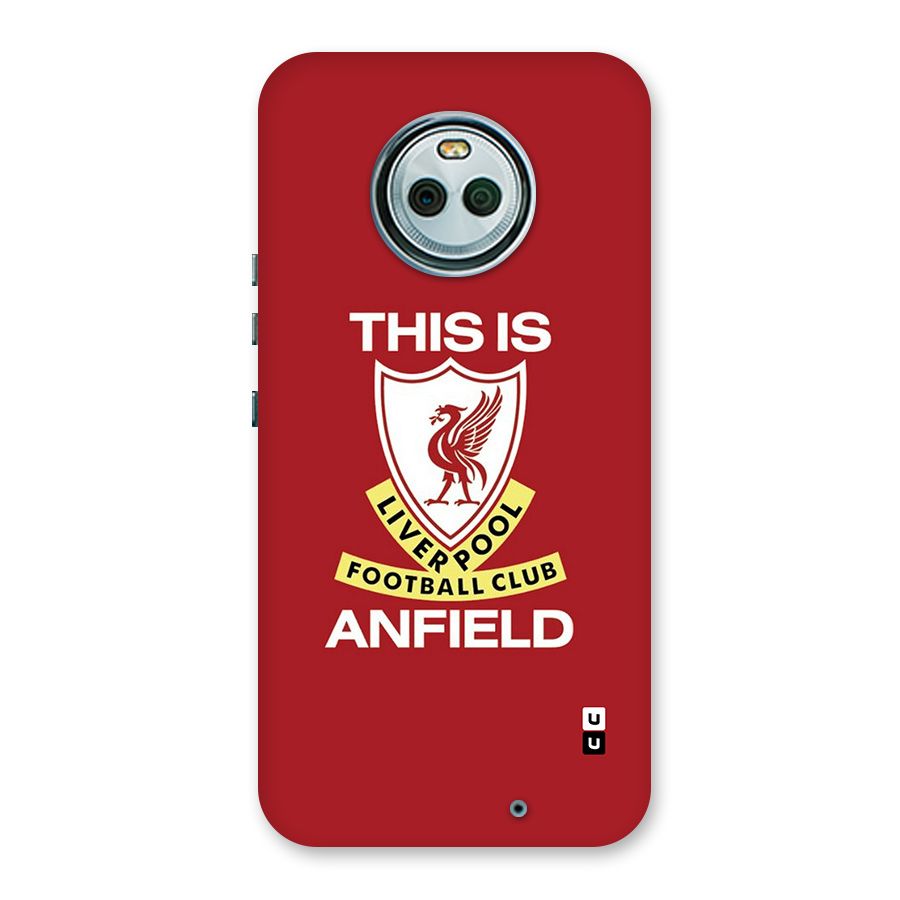 LiverPool Anfield Back Case for Moto X4
