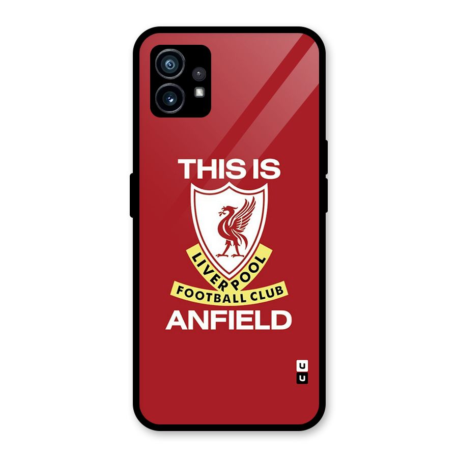 LiverPool Anfield Glass Back Case for Nothing Phone 1