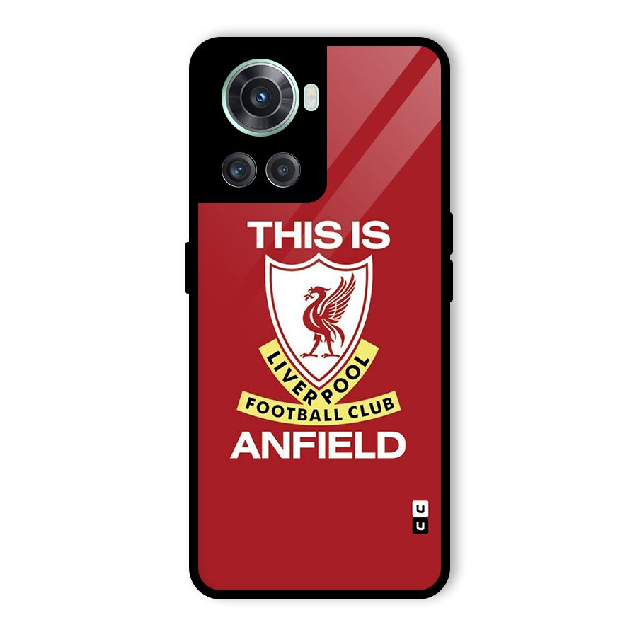 LiverPool Anfield Glass Back Case for OnePlus 10R