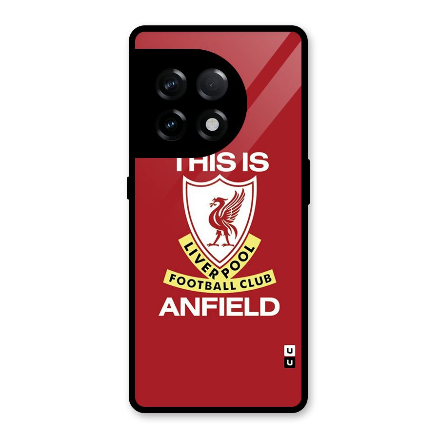 LiverPool Anfield Glass Back Case for OnePlus 11R
