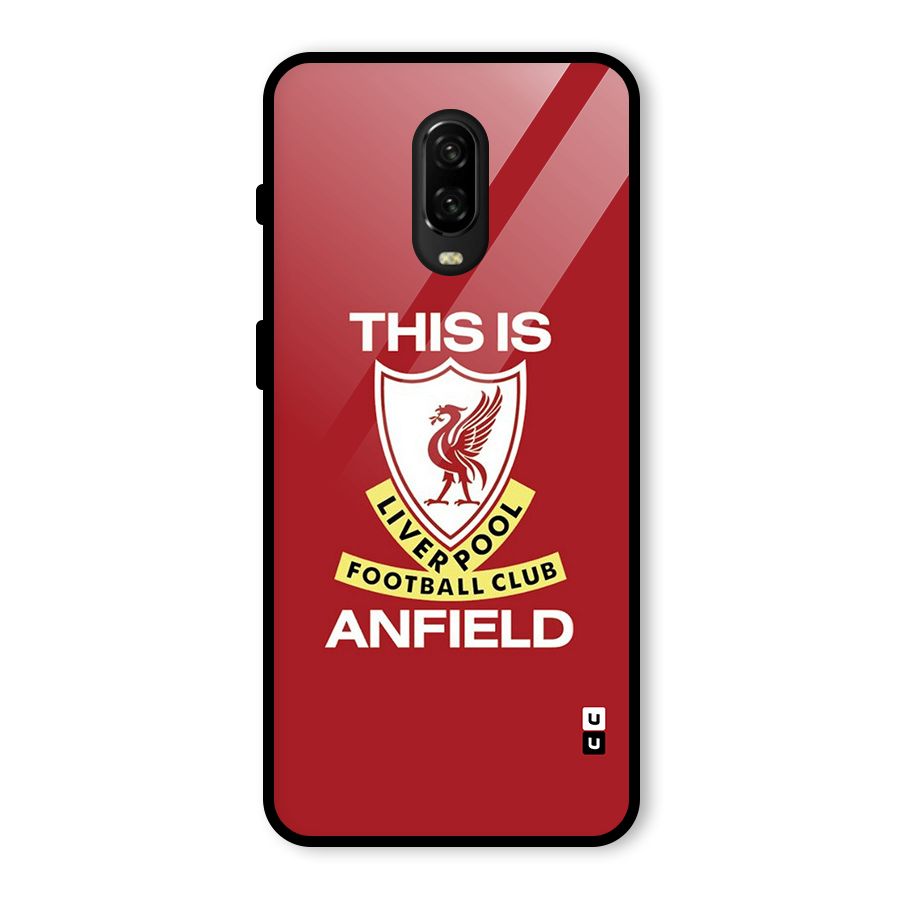 LiverPool Anfield Glass Back Case for OnePlus 6T