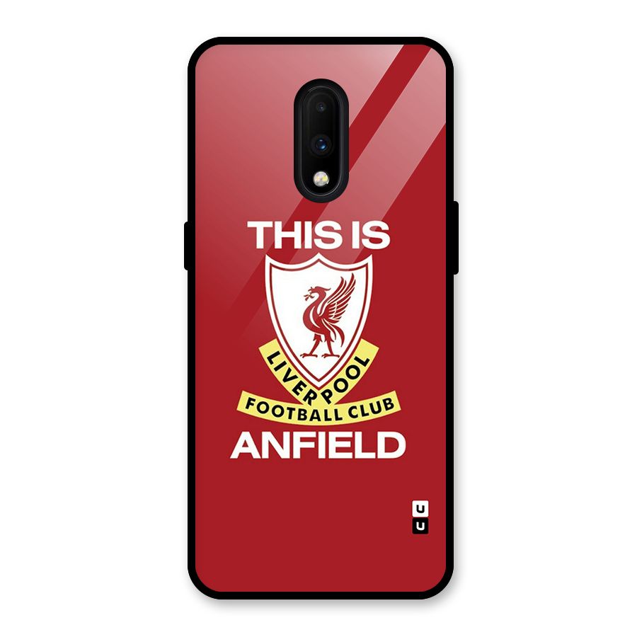 LiverPool Anfield Glass Back Case for OnePlus 7