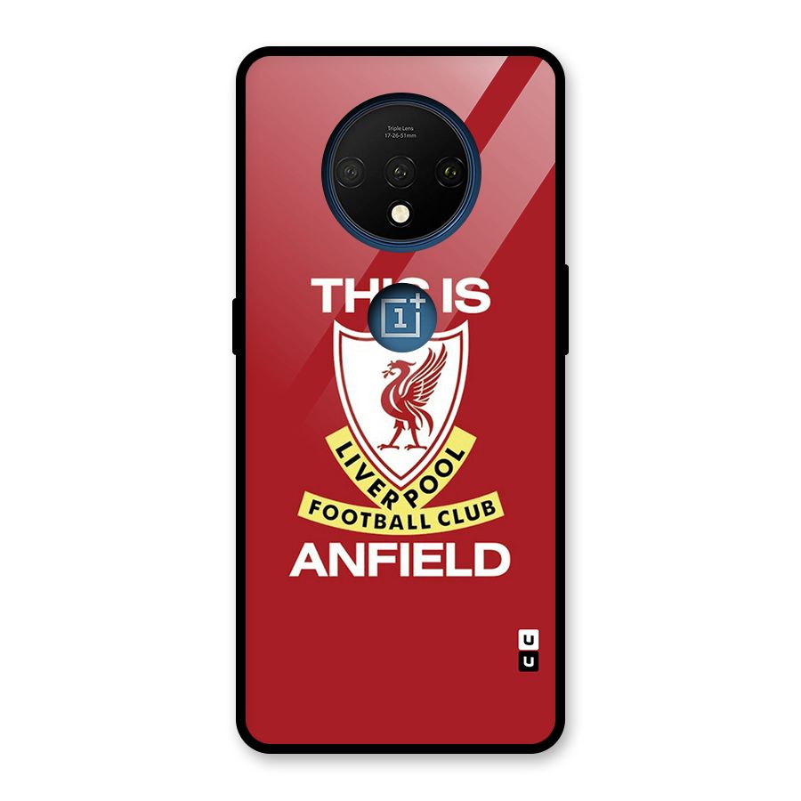 LiverPool Anfield Glass Back Case for OnePlus 7T