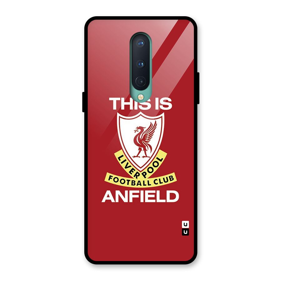 LiverPool Anfield Glass Back Case for OnePlus 8