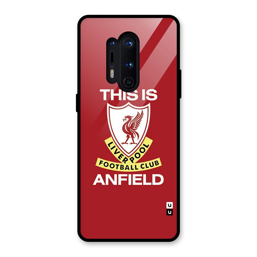LiverPool Anfield Glass Back Case for OnePlus 8 Pro