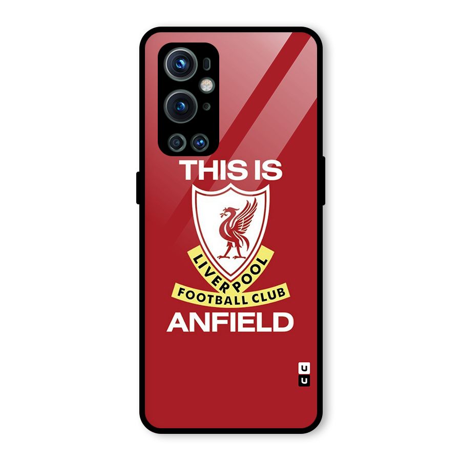 LiverPool Anfield Glass Back Case for OnePlus 9 Pro