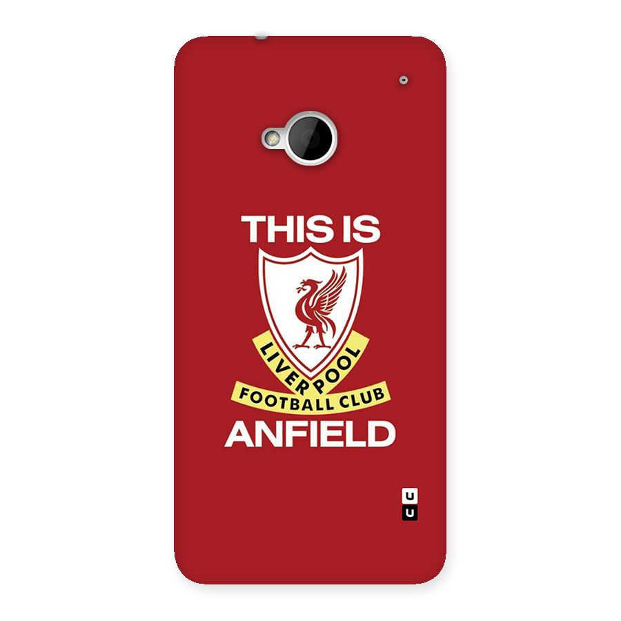 LiverPool Anfield Back Case for One M7 (Single Sim)