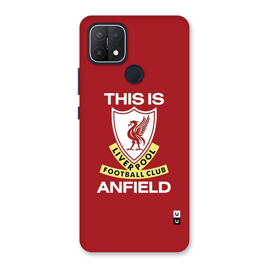 LiverPool Anfield Back Case for Oppo A15s