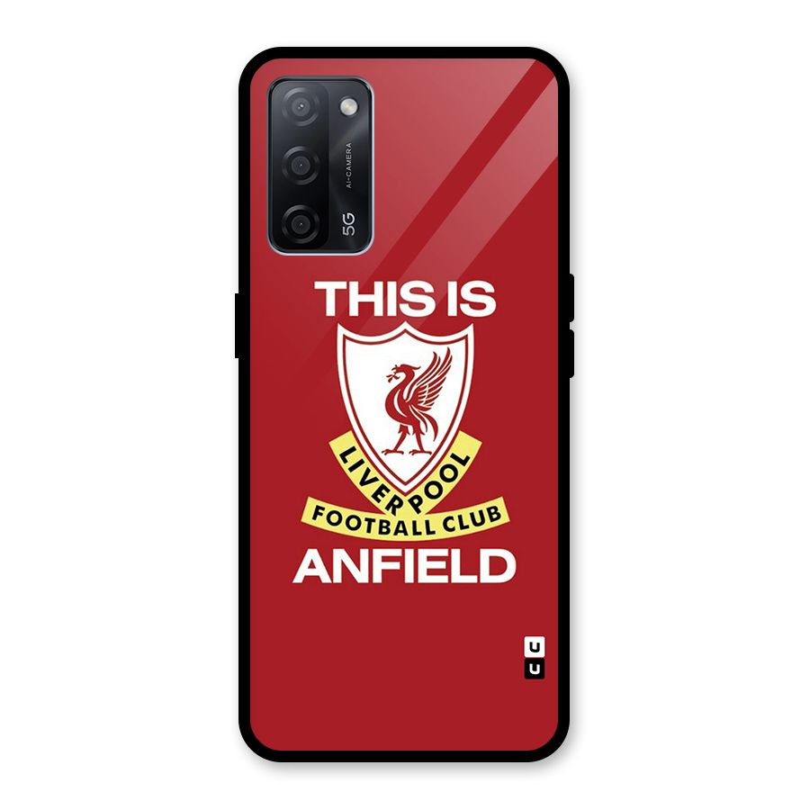 LiverPool Anfield Glass Back Case for Oppo A53s 5G